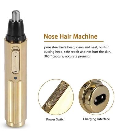 Electric Facial & Body Trimmer - Wet & Dry Hair Removal for Eyebrows Legs Nose & Ears - All-in-1 Painless Razor for Women & Men - Buy Online on GoSupps.com