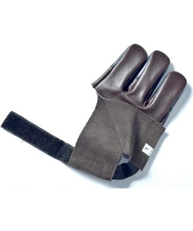 UNIVERSE ARCHERY Handmade Leather Archery Glove for Recurve Bow | Shooting & Hunting Three Finger Glove | Cow Hide Leather | XS-XXL Sizes - Buy Online on GoSupps.com