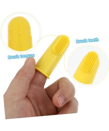 Beaupretty 4 Pack Silicone Finger Toothbrushes for Children - Gentle Toddler Mouth Brushes for Healthy Teeth - Buy Online on GoSupps.com