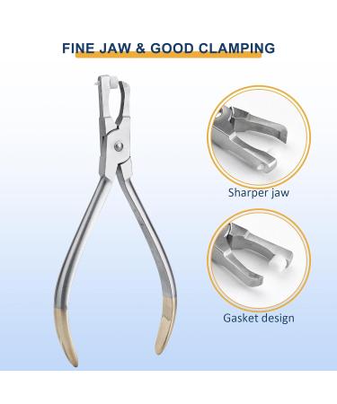 Orthodontic Bracket Braces Remover Pliers | Dental Braces Removal Tool for Efficient Band Cement Removal - Buy Online on GoSupps.com