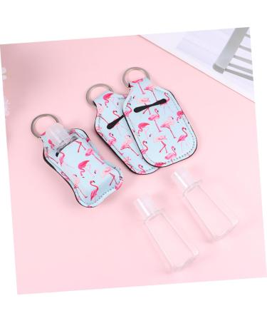 Buy Housoutil 9 Sets Refillable Travel Size Cosmetic Hand Soap Bottles | Keychain Suction Cup Design | 30ml Empty Clamshell Bottles with Transparent Lid - Buy Online on GoSupps.com