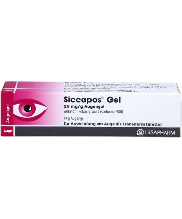 Siccapos gel 10 g