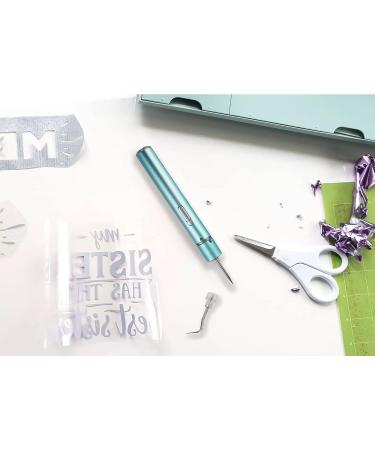 Rechargeable LED Vinyl Weeding Tool with Hook Tweezers - Compatible with Cricut, Silhouette, Siser, Oracal Vinyl - Buy Online on GoSupps.com