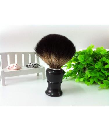 ZHONGJIUYUAN Shaving Brush Pure Badger Hair Black 1 Piece