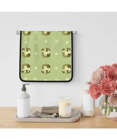 BROLEO Butterscotch cupcake picture Coral Velvet Towel 16x28in : Skin-friendly and comfortable good water absorption exquisite - Buy Online on GoSupps.com