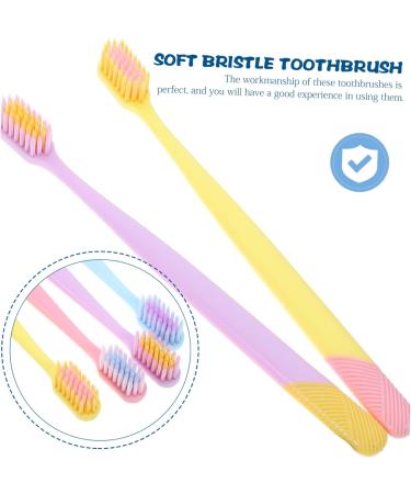 Collbath 10-Pack Soft Travel Toothbrushes - Ergonomic Wear-Resistant Ideal for Adults - Perfect for International Shipping - Buy Online on GoSupps.com