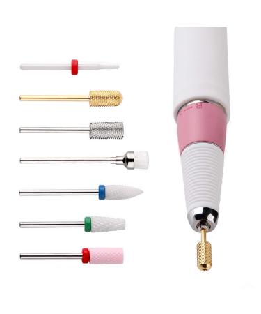Makartt 7PCS 3/32 Safety Nail Drill Bit Set - Professional Bits for Gel Polish Removal, Cuticle Cleaning, and Manicure - B-18 - Buy Online on GoSupps.com