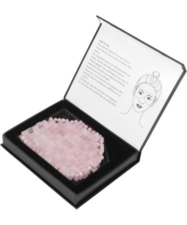 Natural Jade Eye Cushion - Reduces Wrinkles Relieves Fatigue & Promotes Sleep | 100% Natural Pink Crystal for Contoured Skin - Buy Online on GoSupps.com