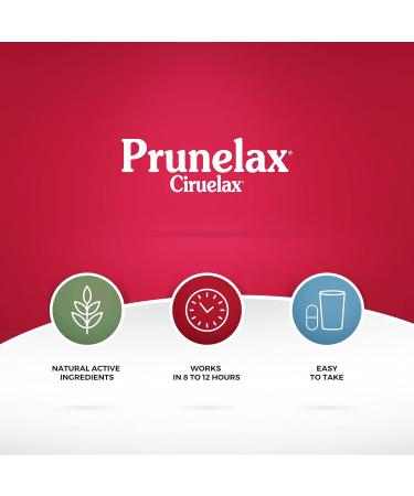 Prunelax Ciruelax Natural Laxative: 24 Tablets for Occasional Constipation - Buy Online on GoSupps.com