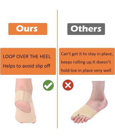 Kiyoki Bunion Corrector Kit for Small Shoe Sizes - Pain Relief Toe Separator Socks for Women & Men - Orthopedic Bunion Protectors Sleeves - Size Small: Women's 5-7 US, Men's 4-6 US - Buy Online on GoSupps.com