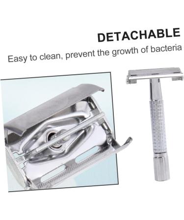 Minkissy Electrician Razor for Men - Vintage Hand Razor & Double Shave Handbook for Perfect Grooming - Buy Online on GoSupps.com