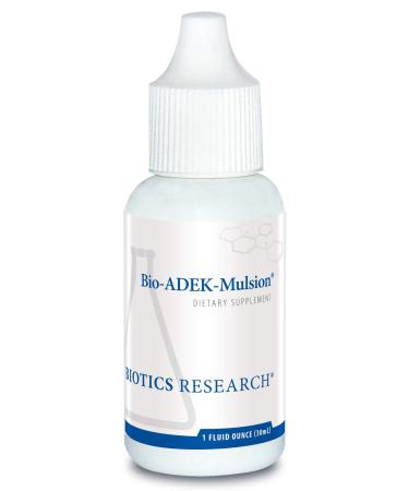 Biotics Research Bio ADEK Mulsion - Emulsified Formula Improved Bioavailability Supports Healthy Immune Responses Bone Health Eye Health Cardiovascular Health 1 fl oz