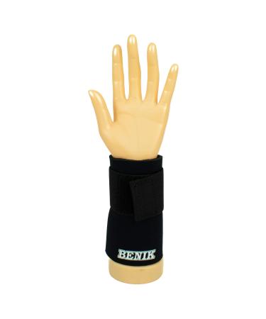 Benik Wrist Support Cuff with Straps Black Left Medium/Large