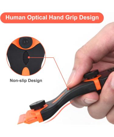 Flintronic Ceranium Field Scraper - 20 Stainless Steel & Plastic Blades - Kitchen Scraper Set for Hob Oven & Glass Ceramic - International Shipping - Buy Online on GoSupps.com