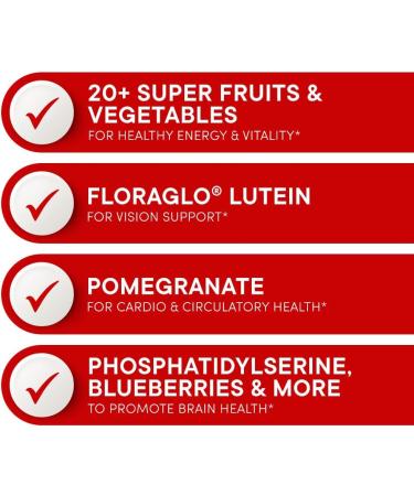 Purity Products Super Reds Powder Phytonutrient Superfood Drink Mix w/FloraGLO Lutein - Phytonutrient Blend containing Polyphenols, Antioxidants & More - 330 Grams - 30 Day Supply - Buy Online on GoSupps.com