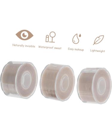 Mipcase 3 Rolls Mesh Double Eyelid Sticker Two Sided Tape Makeup Eyelid Tape Girl Makeup Supplies Simple - Buy Online on GoSupps.com