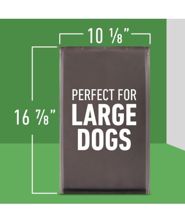 Large Replacement Dog Door Flap for PetSafe Freedom Doors - 10 1/8 x 16 7/8 - Flexible, Durable, Weather Resistant - Buy Online on GoSupps.com