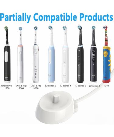 Oral B Braun Type 3757 Electric Toothbrush Charger UK Plug - Compatible with Pro 2500N, iO Series, Pro 600 & More - Waterproof Charging Base - Portable and Convenient - C0078 - Buy Online on GoSupps.com