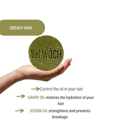 BEL WOCH Organic Rosemary Solid Shampoo Bar | 100% Natural Nourishes & Promotes Hair Growth | Paraben Phthalate & Sulfate Free - Buy Online on GoSupps.com