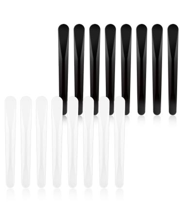 16 Pcs Mask Spatula Cosmetic Spatula Facial Cream Spoon Cosmetic Plastic Spatulas Beauty Spatula Facial Cream Spoon Makeup Tool for Mixing Sampling