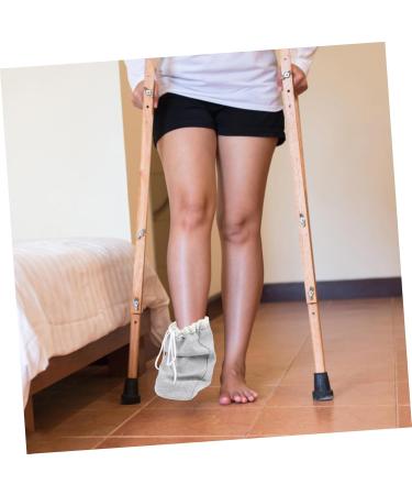 Gatuida Cast Toe Cover Sock Cotton Foot Fracture Socks for Men Warm Gypsum Sock Grey 33x26.5x0.8cm Ideal for Home Use International Shipping Available - Buy Online on GoSupps.com