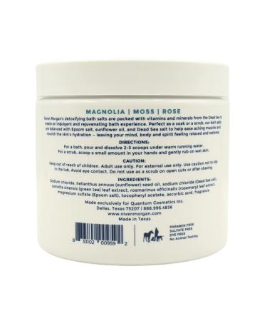 Niven Morgan Jean Baptiste 1717 Bath Salt & Mineral Scrub 18oz - Luxurious Spa Experience | International Shipping - Buy Online on GoSupps.com