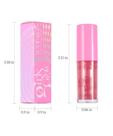 Jelly Lip Oil Gloss - Hydrating Tinted Shine Moisturizing & Plumping Lip Mask for Women | Watermelon Flavor - Buy Online on GoSupps.com