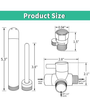 Shower Enema System with 100 Hose, Diverter & Water Control Valve - Portable Enema Nozzle Kit for Men and Women (Polished Chrome) - Buy Online on GoSupps.com