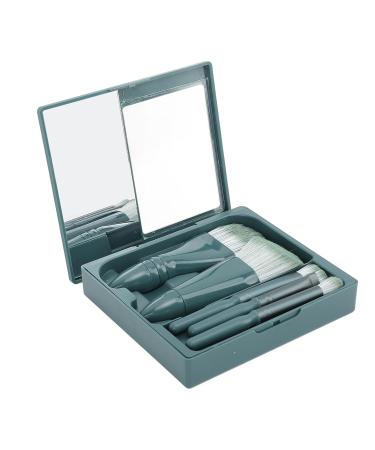Travel Mini Makeup Brush Set - Soft Cosmetic Brushes for Home Use - Fine Workmanship & Portable Green Design - Buy Online on GoSupps.com