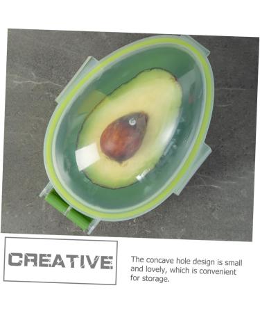 Zerodeko 1pc Kitchen Individual Organizer Saver Containers Holders Avocados Fresh-keeping Lemon Container - Buy Online on GoSupps.com