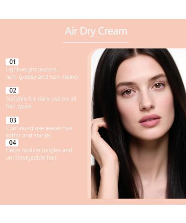 Hair cream for styling 100 g airdrying cream without conditioner for longlasting care moisturizing supple shiny smoothing light hold curl strengthening smoothing and defined - Buy Online on GoSupps.com