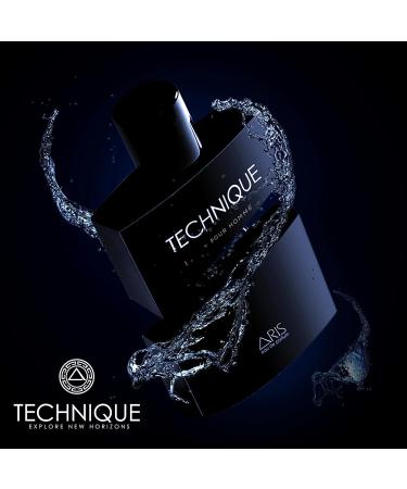 ARIS Technique Eau de Parfum Spray - Long-Lasting Sandalwood Fragrance Powerful & Fresh Woody Perfume for Men - Perfect Ideal Gift for Him - Eau de Parfum Men - Masculine Cologne - 100ml - Buy Online on GoSupps.com