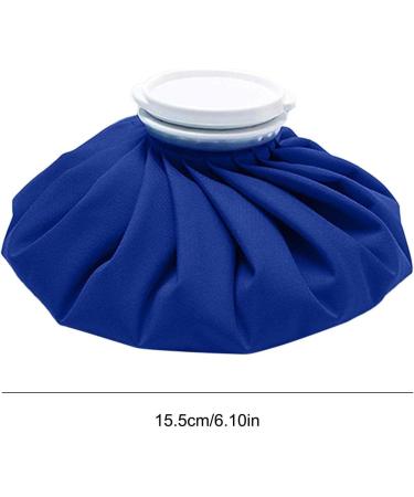 Soft Ice Bag - Polyester-Cotton Ice Bag for Head Reusable Ice Bag Fever Reduction Cooling Bag with A Large Opening Cover for Crushed Ice Tmay Blue - Buy Online on GoSupps.com