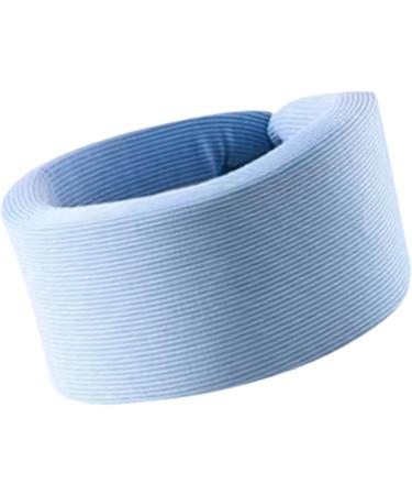 Adjustable Neck Brace - Portable Breathable Neck Support for Travel & Work | Relieves Neck Tension (Light Blue) - Buy Online on GoSupps.com