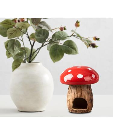 Milkwax Warmer for Essential Oils | Ceramic Wax & Fragrance Melting Burner - Red Wax Warmer - Buy Online on GoSupps.com