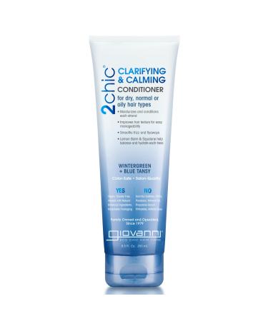 Giovanni 2chic Clarifying & Calming Conditioner Wintergreen + Blue Tansy 8.5 fl oz (250 ml)