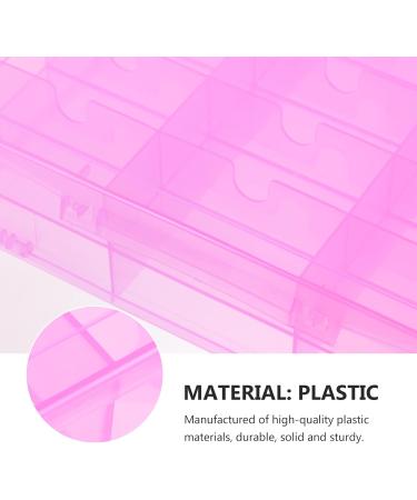 FRCOLOR 1pc Nail Polish Storage Box Nail Organizers and Storage Portable Jewelry Organizer Beads Storage Organizer Drawer Jewelry Organizer Clear Makeup Drawer Car Cosmetic Travel Plastic Pnik - Buy Online on GoSupps.com