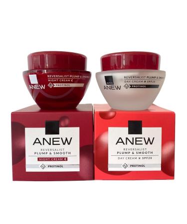 Anew Renewal Reversalist Day & Night Cream Anti-Wrinkle Skin Care Set of 2