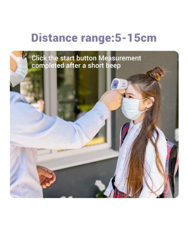 DT-8806H No-Touch Forehead Thermometer for Adults & Kids | FDA CE Approved | Large LED Display & Vibration Alert - Buy Online on GoSupps.com