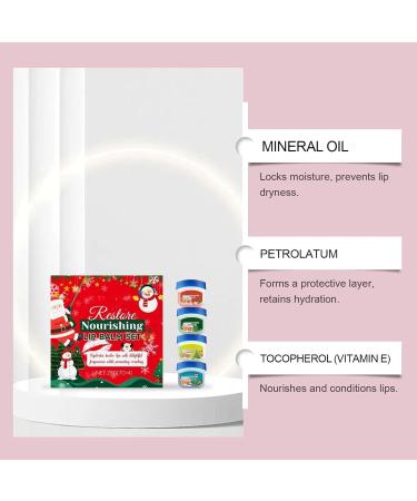 Christmas Strawberry Flavor Lip Balms Gifts Bulk Avocado Candy Flavor Lip Balms Elf Christmas Party Gifts Fresh & Kiwi Fruit Lip Moisturizer Stocking Stuffers - Buy Online on GoSupps.com