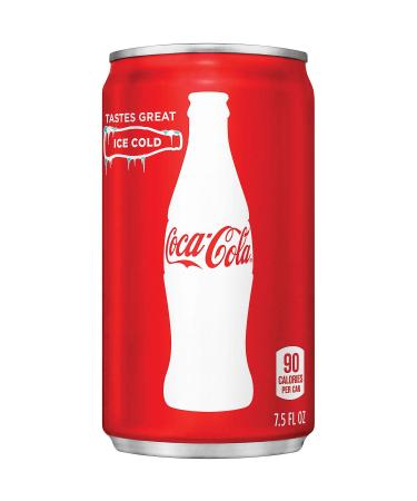 Coca Cola Original Classic Mini Cans Soft Drink - 30 Pack (7.5 oz) - Buy Online on GoSupps.com
