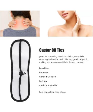 Buy Moum Routes Castor Oil Wrap Set - Reusable Washable & Comfortable for Sleep - Ideal for Liver Detox - Buy Online on GoSupps.com