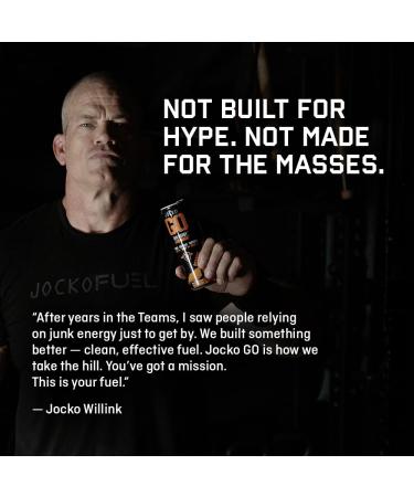Jocko GO Energy Drink - Keto Vitamin B12 Vitamin B6 Electrolytes L Theanine Magnesium- Energy Boost Sugar Free Nootropic Monk Fruit Blend - 12 Pack (Nitro Pop) Nitro Pop 12 Fl Oz (Pack of 1) - Buy Online on GoSupps.com