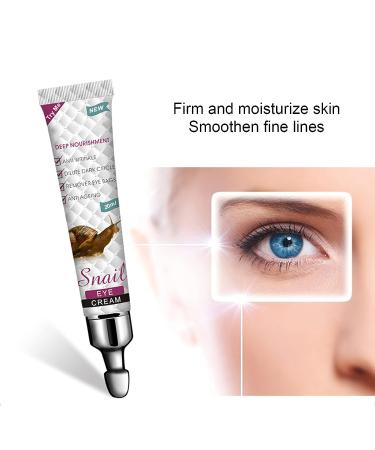 Sonew Snail Essence Eye Cream 20ML - Anti-Wrinkle, Dark Circles & Puffiness Treatment - Buy Online on GoSupps.com