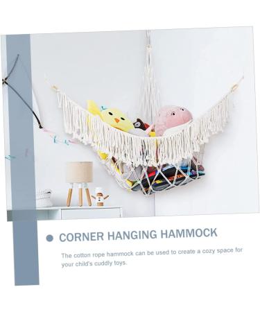 Gatuida 4-Piece Yoga Ball Stand & Plush Toy Hammock Set for Kids | Soft Cotton Toy Storage & Fitness Solution - Buy Online on GoSupps.com