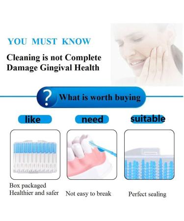 Disposable Interdental Brushes - 80 Pack Extra Soft Oral Care Tool for Gentle & Efficient Tooth Cleaning - Buy Online on GoSupps.com