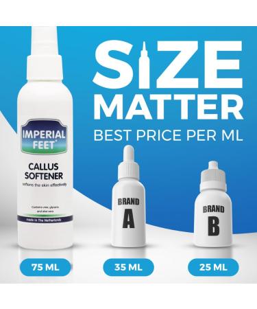 Extra Strength Callus Remover for Feet - Professional Pedicure Grade Softener for Toes Heels & Hands - Buy Online on GoSupps.com