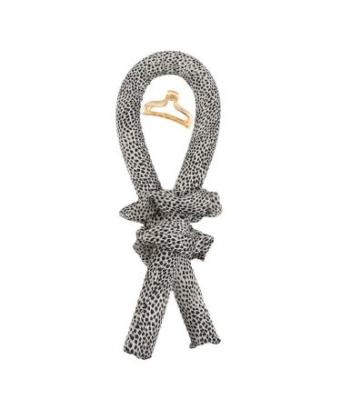 HMMJ Women Heatless Curling Rod Headband No Heat Curl Silk Ribbon with Hair Clips and Scrunchie Sleeping Hair Rollers DIY Hair Styling Tools Kit for Soft Headband Wave Formers Hair Curlers 2