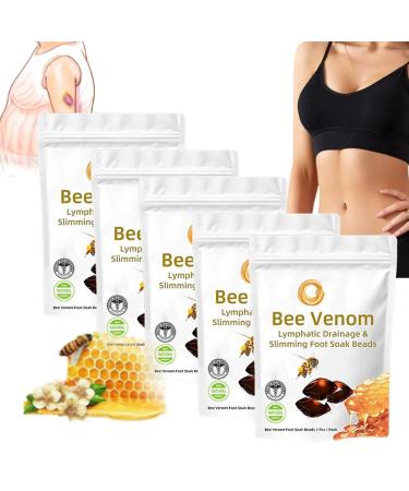 Bee Venom Foot Soak Beads Lukmlca Bee Venom Lymphatic Drainage & Slimming Foot Soak Lukmica Bee Venom Foot Soak Diapason Bee Venom Lymphdrainage & Slimming Foot Soak Beads (5 bags)