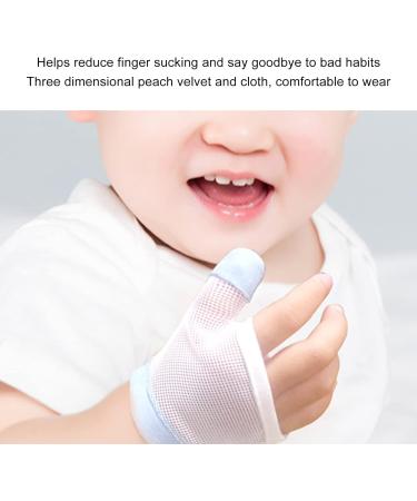Three-Sailing Thumb Sucking Stop: Finger Protection Glove & Bite Ring for Nail Biting Prevention - Ideal for Babies - Buy Online on GoSupps.com